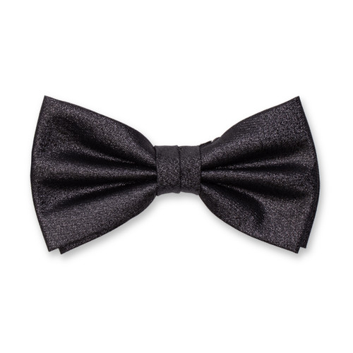 Herren Fliege Schwarz Glitzer (1)