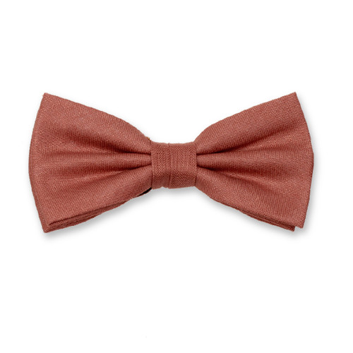 Terrakotta Herrenfliege Leinen (1)