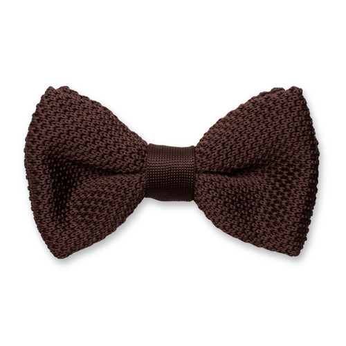 Gestrickte Fliege Braun (1)