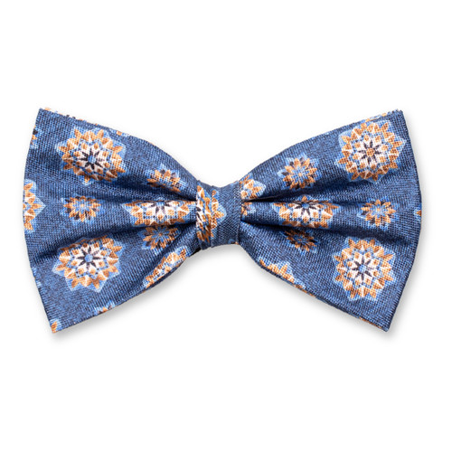 Königsblaue Fliege im luxuriösen Design (1)