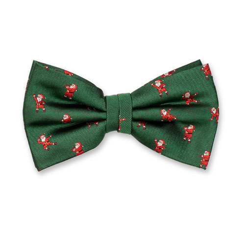 Weihnachtsfliege Tanzende Weihnachtsmänner (1)