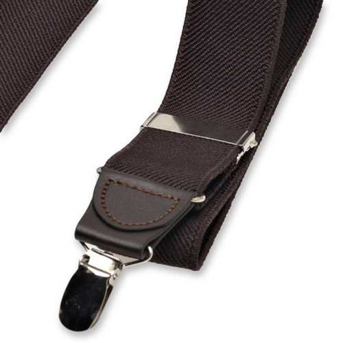 Dunkelbraune Hosenträger (3)