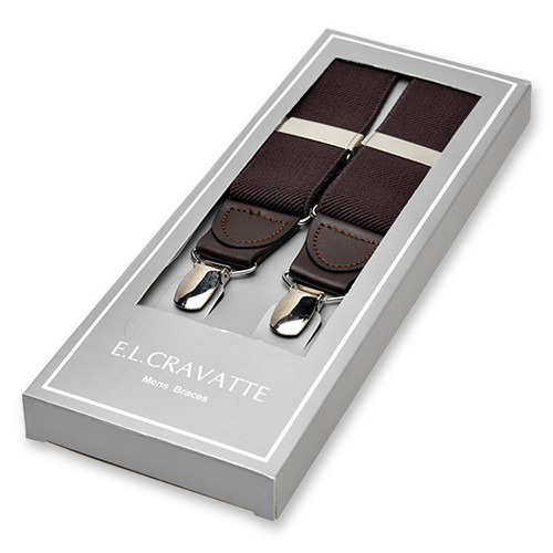 Dunkelbraune Hosenträger (1)