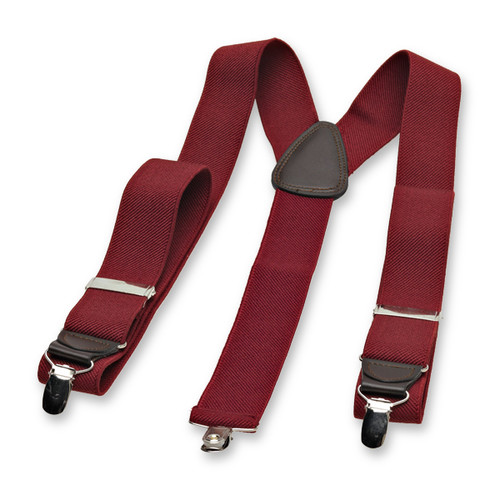 Dunkelrote Hosenträger (3)