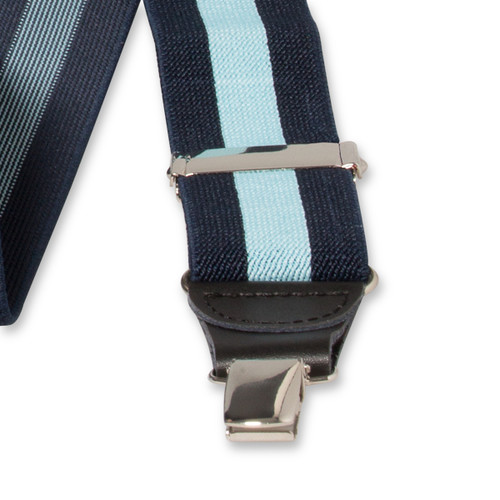 Navy/ Blau gestreifte Hosenträger (3)