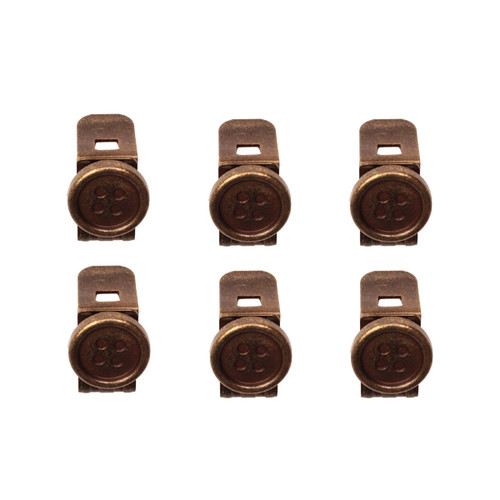 Lose Knöpfe für Hosenträger - Brass (1)