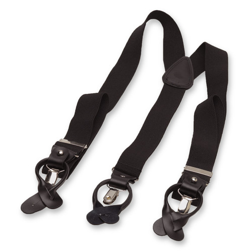 Luxuriöse schwarze Hosenträger (3)