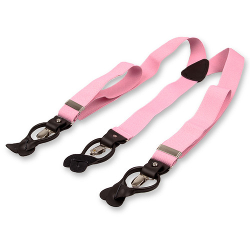 Luxuriöse hellrosa Hosenträger (2)