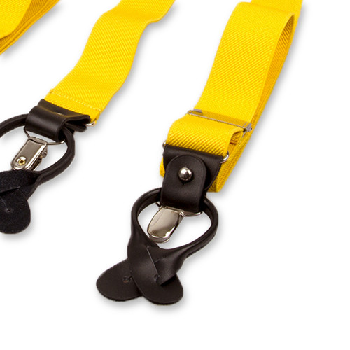 Luxuriöse gelbe Hosenträger (2)