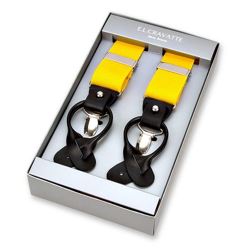 Luxuriöse gelbe Hosenträger (1)