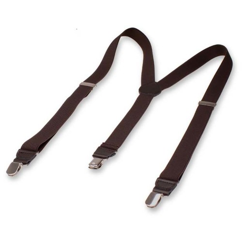 Braune schmale Hosenträger (2)