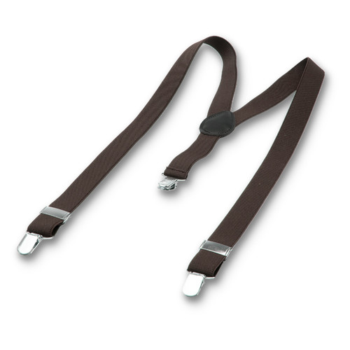 Dunkelbraune Hosenträger für Kinder (2)