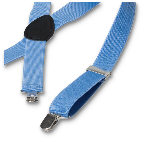 Hellblaue Hosenträger für Kinder (3)