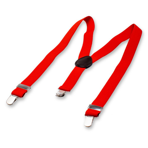 Hellrot Hosenträger für Kinder (2)
