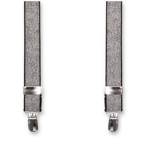 Silber Glitzer Hosenträger für Kinder  (1)