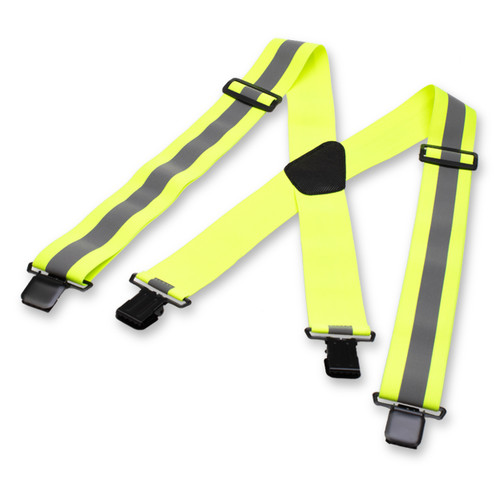 Neongelbe Arbeitshosenträger (2)