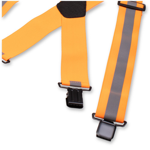 Neonorange Arbeitshosenträger (3)