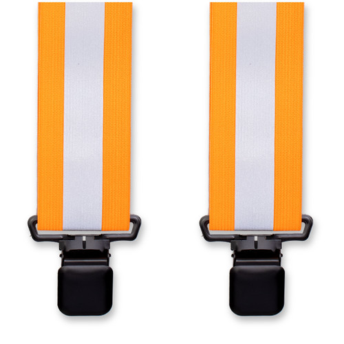 Neonorange Arbeitshosenträger (1)