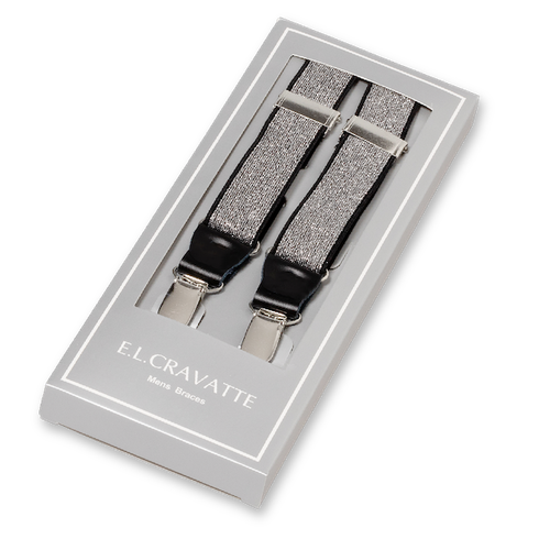 Silberne Hosenträger für Damen (1)