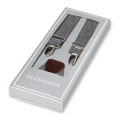 Graue Hosenträger für Damen (1)