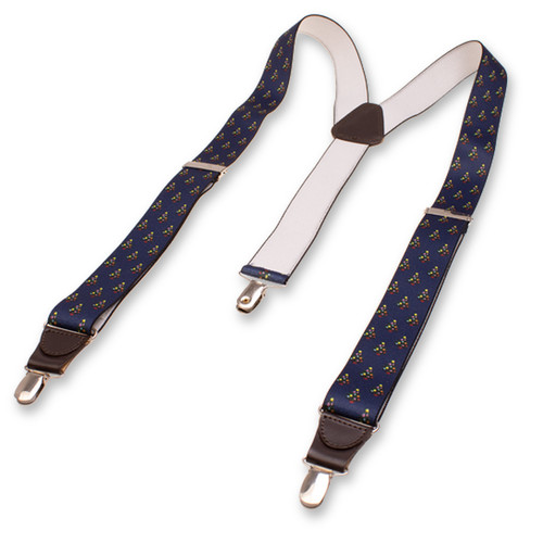 Hosenträger Weihnachtsbaum - Blau  (2)