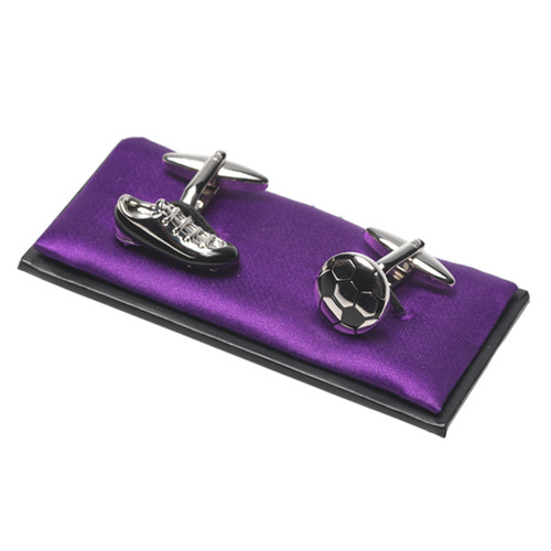 Ball und Fußballschuh Manschettenknöpfe (1)