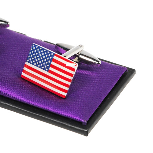 Amerikanische Fahne Manschettenknöpfe (2)