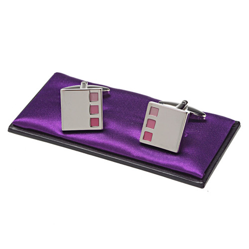 Manschettenknöpfe Bari Rosa (1)