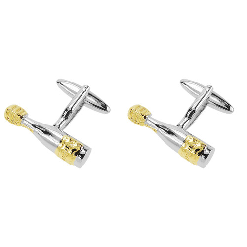 Champagner Manschettenknöpfe (1)