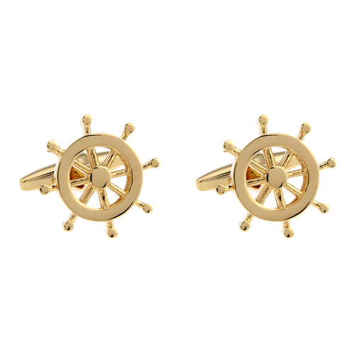 Ruder Manschettenknöpfe - Goldfarben (1)