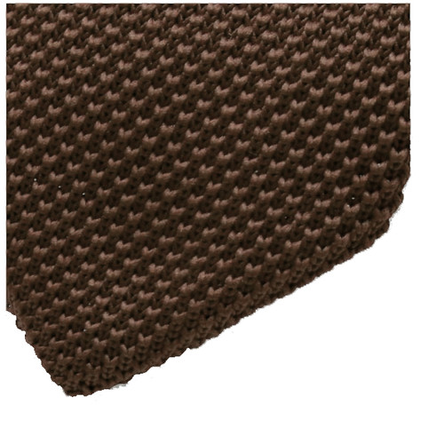 Gestrickte Krawatte Braun (2)