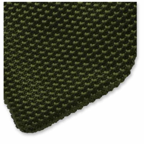 Gestrickte Krawatte Grün (2)