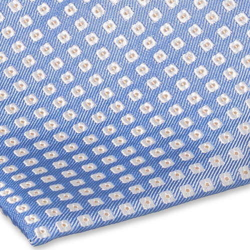  Hellblaue Krawatte mit Motiv (2)