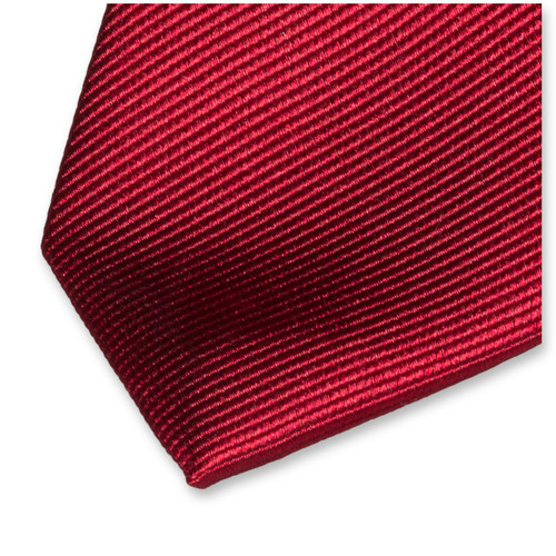 Dunkelrote Krawatte für Damen (2)