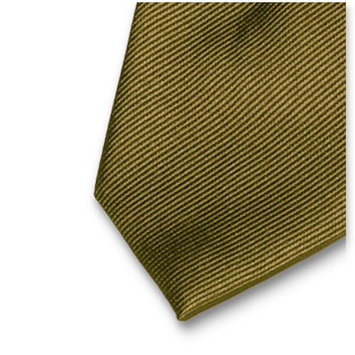 Olivgrüne Krawatte für Damen (2)