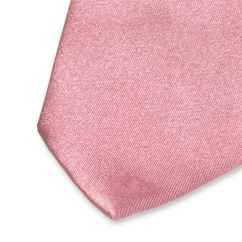 Rosa Satin Krawatte (2)