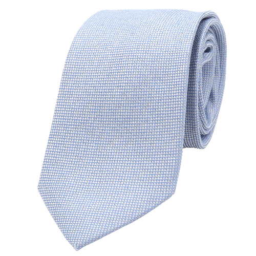 Hellblaue Krawatte Two-tone (1)