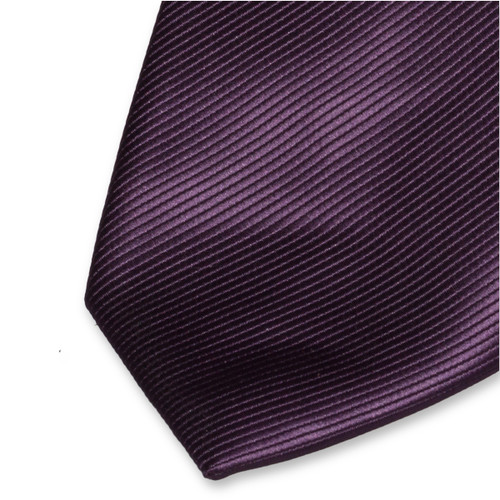 Polyester-Krawatte dunkelviolett (2)