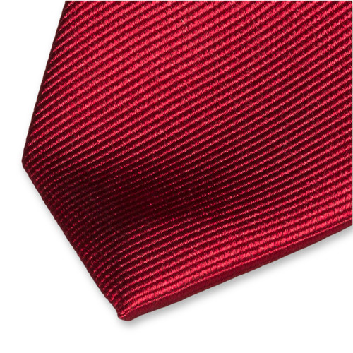 Schmale Krawatte Dunkelrot (2)