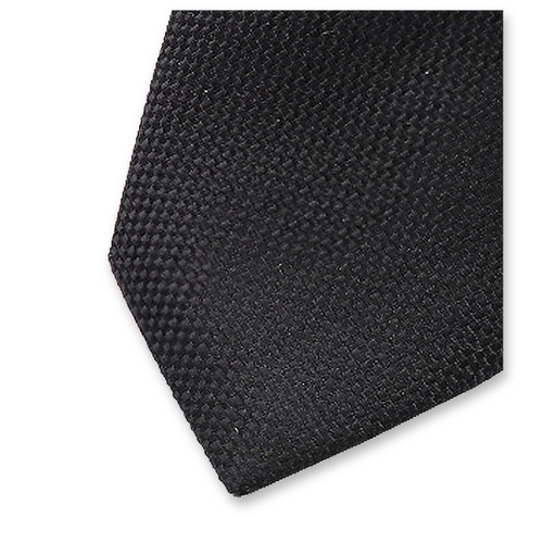 Krawatte mit schmaler Struktur - Schwarz (3)