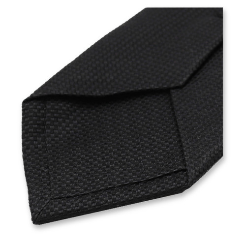 Krawatte mit schmaler Struktur - Schwarz (2)