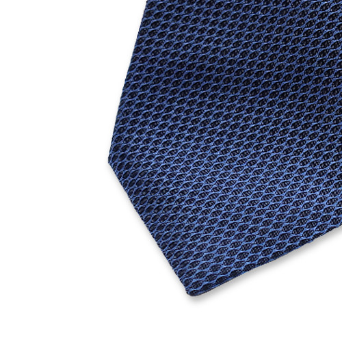Blaue Luxuskrawatte schmal (2)