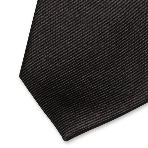 Schwarze Krawatte XL (2)