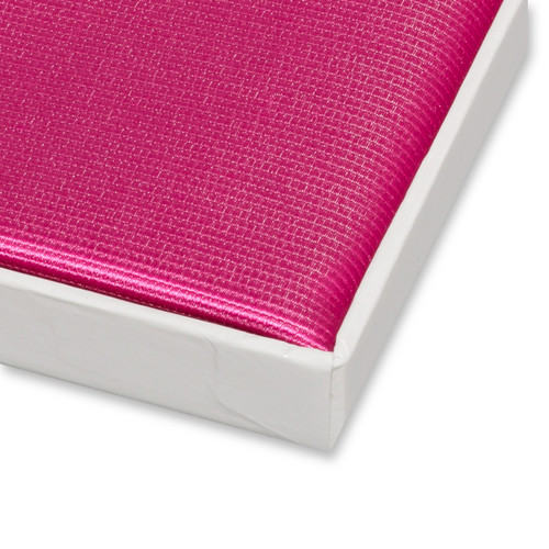 Grellrosa Einstecktuch (2)