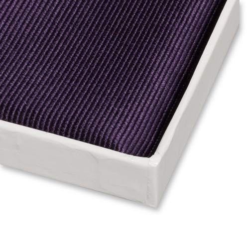 Dunkelviolettes Einstecktuch (2)