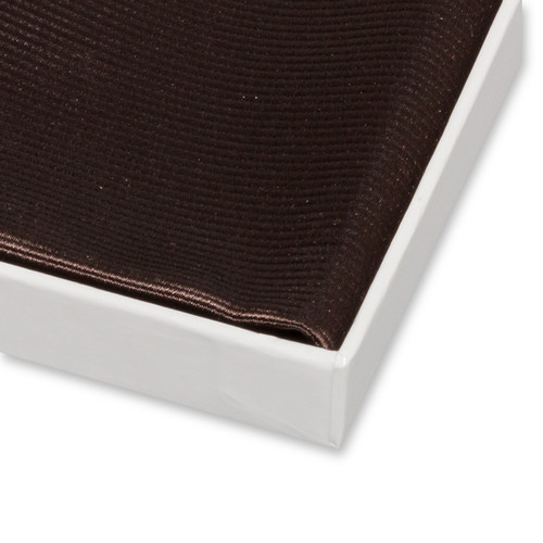 Dunkelbraunes Einstecktuch (2)