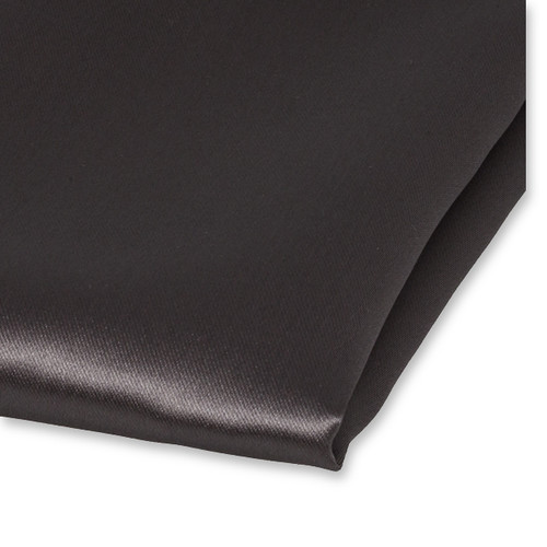Anthrazit Einstecktuch Polyester Satin (2)