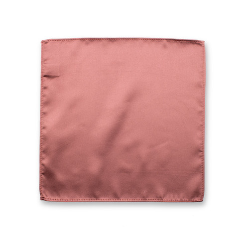 Mauve Einstecktuch Polyester Satin (2)