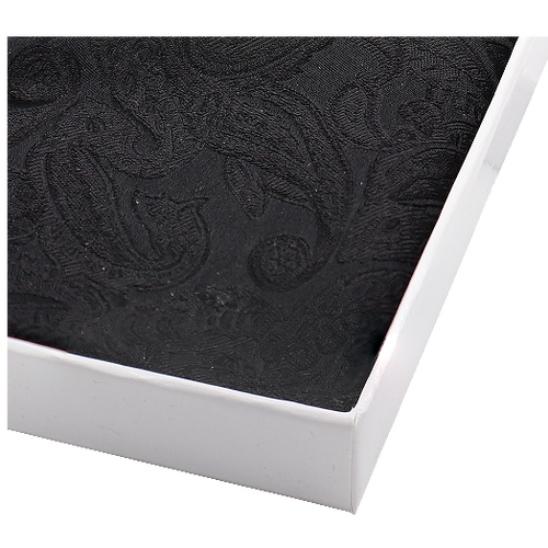 Schwarze Einstecktuch - Barock (2)