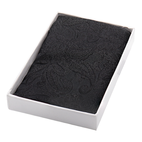 Schwarze Einstecktuch - Barock (1)